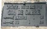 Beaurires (Cabre) plaque de cocher 1 